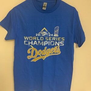 Women’s SP Gildan 2024 World Series Champions Dodger Shirt
